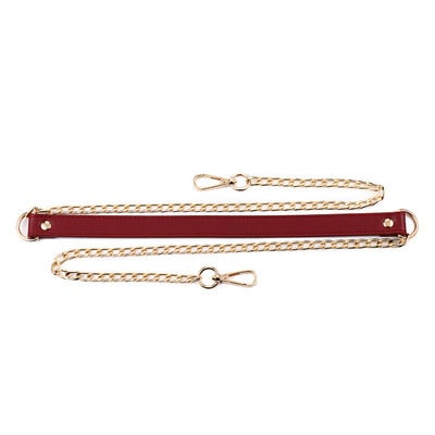 Kovový retiazkový popruh na kabelky, DIY rúčky, crossbody doplnky pre kabelky, luxusná značka, odnímateľný náhradný retiazkový popruh na kabelku