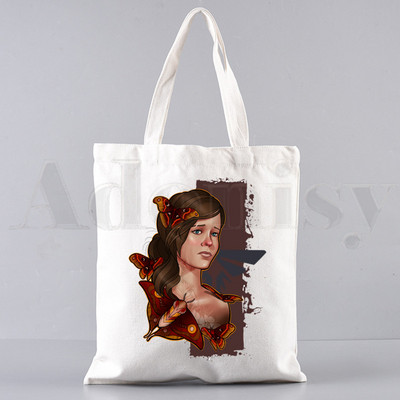 The Last Of Us Part II Harajuku Game Модни дамски чанти Чанти през рамо Ежедневно пазаруване Дамска чанта за момичета Дамска елегантна платнена чанта