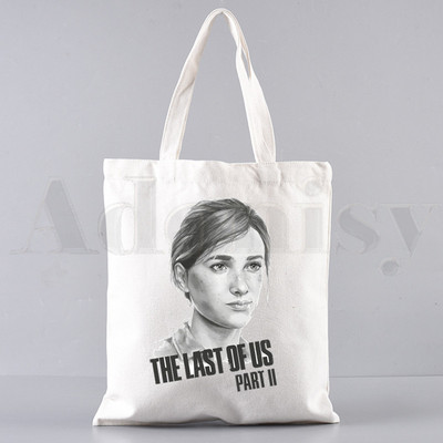 The Last Of Us Part II Harajuku Game Модни дамски чанти Чанти през рамо Ежедневно пазаруване Дамска чанта за момичета Дамска елегантна платнена чанта