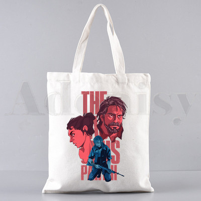 The Last Of Us Part II Harajuku Game Модни дамски чанти Чанти през рамо Ежедневно пазаруване Дамска чанта за момичета Дамска елегантна платнена чанта