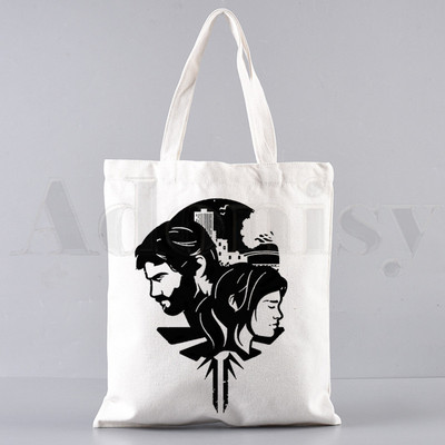 The Last Of Us Part II Harajuku Game Модни дамски чанти Чанти през рамо Ежедневно пазаруване Дамска чанта за момичета Дамска елегантна платнена чанта