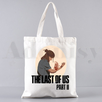 The Last Of Us Part II Harajuku Game Модни дамски чанти Чанти през рамо Ежедневно пазаруване Дамска чанта за момичета Дамска елегантна платнена чанта