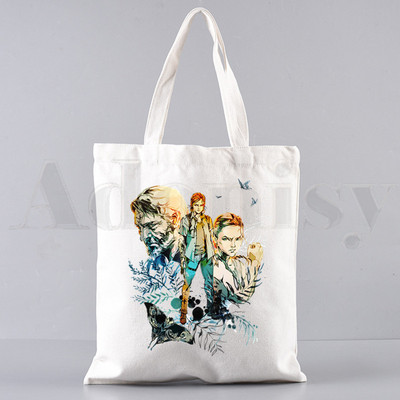 The Last Of Us Part II Harajuku Game Модни дамски чанти Чанти през рамо Ежедневно пазаруване Дамска чанта за момичета Дамска елегантна платнена чанта