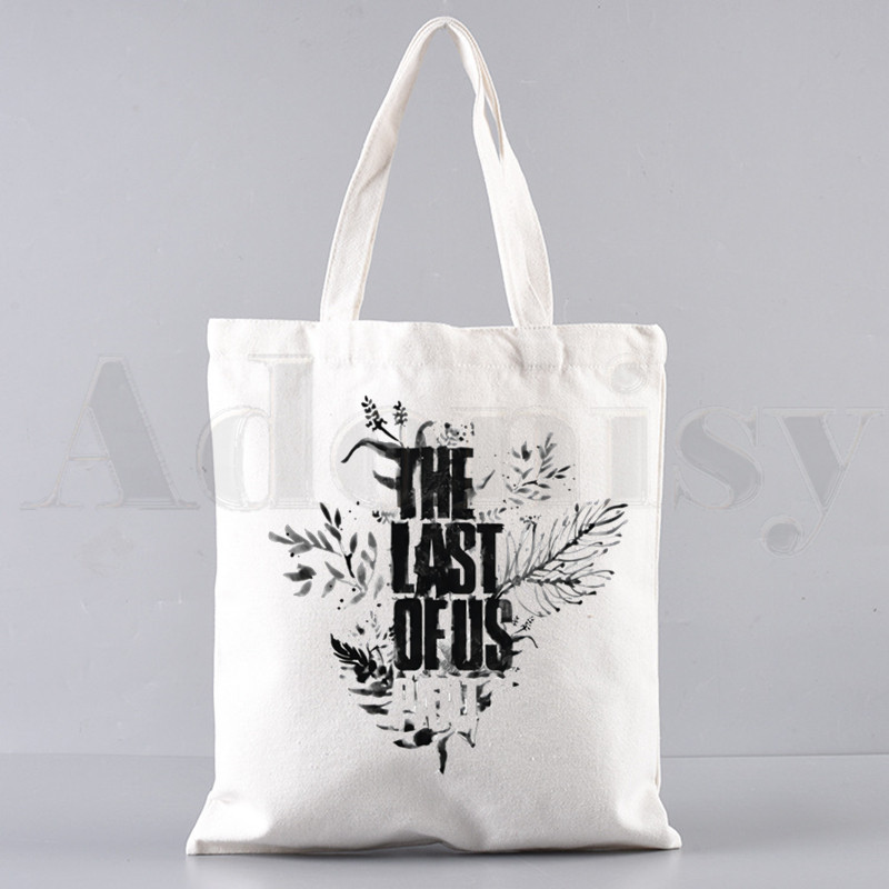 The Last Of Us Part II Harajuku Game Модни дамски чанти Чанти през рамо Ежедневно пазаруване Дамска чанта за момичета Дамска елегантна платнена чанта