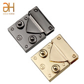 3x3,6 cm pătrat Dual Push Metal Durabil Geantă Twist Lock pentru femei DIY Piele Genți de mână Accesorii hardware