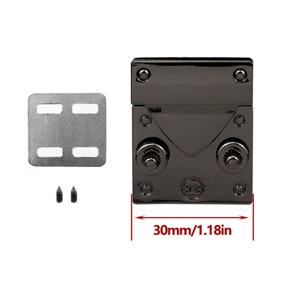 3x3,6 cm pătrat Dual Push Metal Durabil Geantă Twist Lock pentru femei DIY Piele Genți de mână Accesorii hardware