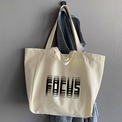 Iepirkumu somas Organizators Modes Audekla soma Studentu plecu somu teksta sērija Lielas ietilpības rokassomas sievietēm 2022. gads