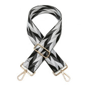 Nauji moteriški aksesuarai Platus 5 cm peties dirželis Drobė Crossbody Reguliuojamas krepšio dirželis