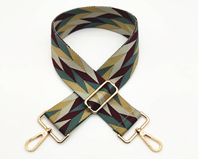 Nauji moteriški aksesuarai Platus 5 cm peties dirželis Drobė Crossbody Reguliuojamas krepšio dirželis