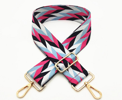 Nauji moteriški aksesuarai Platus 5 cm peties dirželis Drobė Crossbody Reguliuojamas krepšio dirželis