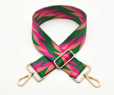 Nauji moteriški aksesuarai Platus 5 cm peties dirželis Drobė Crossbody Reguliuojamas krepšio dirželis