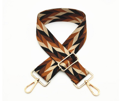 Nauji moteriški aksesuarai Platus 5 cm peties dirželis Drobė Crossbody Reguliuojamas krepšio dirželis