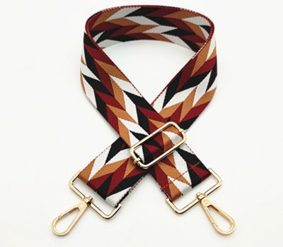 Nauji moteriški aksesuarai Platus 5 cm peties dirželis Drobė Crossbody Reguliuojamas krepšio dirželis