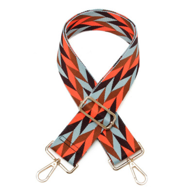 Nauji moteriški aksesuarai Platus 5 cm peties dirželis Drobė Crossbody Reguliuojamas krepšio dirželis