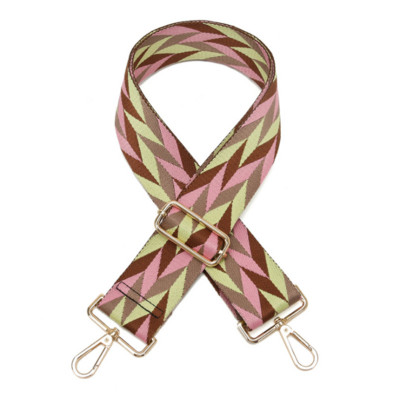 Nauji moteriški aksesuarai Platus 5 cm peties dirželis Drobė Crossbody Reguliuojamas krepšio dirželis