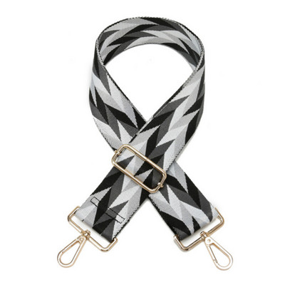 Nauji moteriški aksesuarai Platus 5 cm peties dirželis Drobė Crossbody Reguliuojamas krepšio dirželis