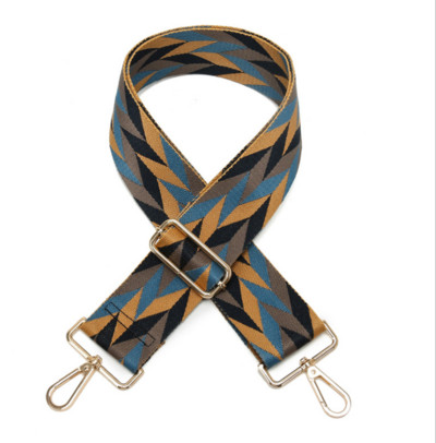 Nauji moteriški aksesuarai Platus 5 cm peties dirželis Drobė Crossbody Reguliuojamas krepšio dirželis