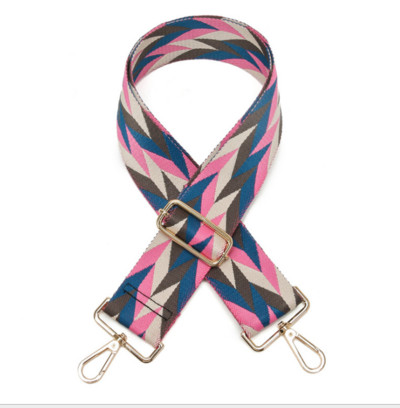 Nauji moteriški aksesuarai Platus 5 cm peties dirželis Drobė Crossbody Reguliuojamas krepšio dirželis