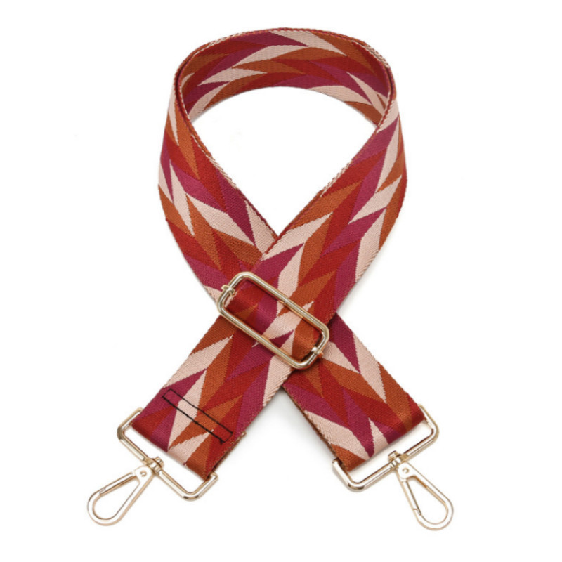 Nauji moteriški aksesuarai Platus 5 cm peties dirželis Drobė Crossbody Reguliuojamas krepšio dirželis