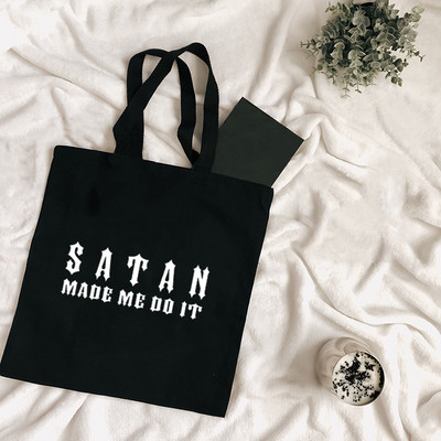Dámska nákupná taška Harajuku Tumblr Graphic, kabelky, látkové tašky Tote, dámske ekologické opakovane použiteľné tašky cez rameno