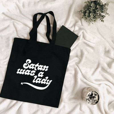 Dámska nákupná taška Harajuku Tumblr Graphic, kabelky, látkové tašky Tote, dámske ekologické opakovane použiteľné tašky cez rameno