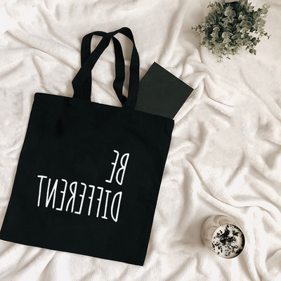 Dámska nákupná taška Harajuku Tumblr Graphic, kabelky, látkové tašky Tote, dámske ekologické opakovane použiteľné tašky cez rameno