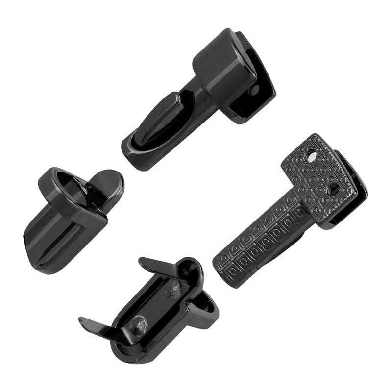 Márka kiváló minőségű tartós fém oszlopos zárható zár zárható csat csat rögzítő bőr táska tok kézitáska pénztárca