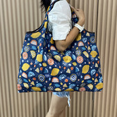 Genți mari reutilizabile pentru băcănie Genți lavabile pentru femei Genți de modă Genți de cumpărături Genți ecologice XL de 50 de lire Genți de mână Geantă de tote