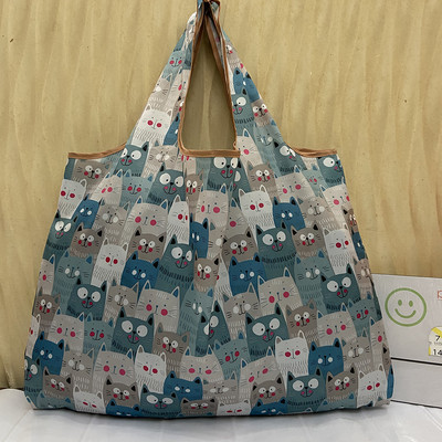 Genți mari reutilizabile pentru băcănie Genți lavabile pentru femei Genți de modă Genți de cumpărături Genți ecologice XL de 50 de lire Genți de mână Geantă de tote