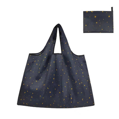 Genți mari reutilizabile pentru băcănie Genți lavabile pentru femei Genți de modă Genți de cumpărături Genți ecologice XL de 50 de lire Genți de mână Geantă de tote