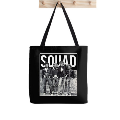 2021. gada pircēja zelta meiteņu raksts Apdrukāta soma sievietēm Harajuku pircēja rokassomu meitene plecu iepirkumu soma Lady Canvas Bag