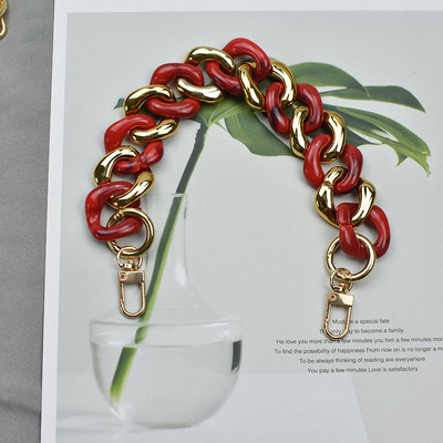 DIY ženska torbica remen gornja ručka pruga dobar lanac torbica za telefon lanac višenamjenski remen visokokvalitetni plastični lanac