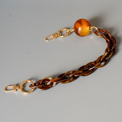 Sieviešu akrila plecu somas siksna Sveķu ķēde Krāsa Šika vienkrāsaina vai jaukta krāsa Tālruņa korpusa ķēde Messenger rokassomas josta