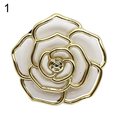 Rózsavirág mintás hordozható összecsukható asztal horog kapcsos pénztárca táska kézitáska kampók fogas tartó