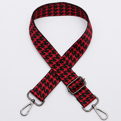 Krepšelio dirželis Priedai Dirželis Krepšiai Nailono plati kuprinė Juoda rankena Skersinio kūno drobės pakeitimas pečių krepšio dirželis