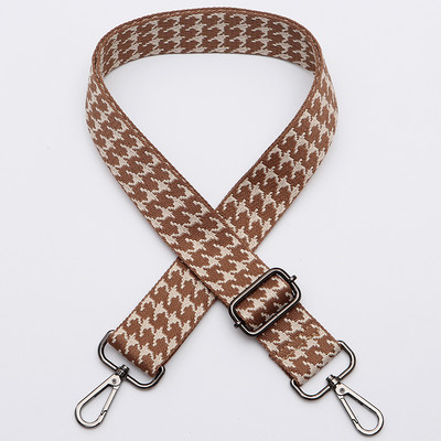 Krepšelio dirželis Priedai Dirželis Krepšiai Nailono plati kuprinė Juoda rankena Skersinio kūno drobės pakeitimas pečių krepšio dirželis