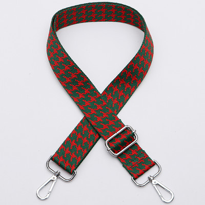 Krepšelio dirželis Priedai Dirželis Krepšiai Nailono plati kuprinė Juoda rankena Skersinio kūno drobės pakeitimas pečių krepšio dirželis