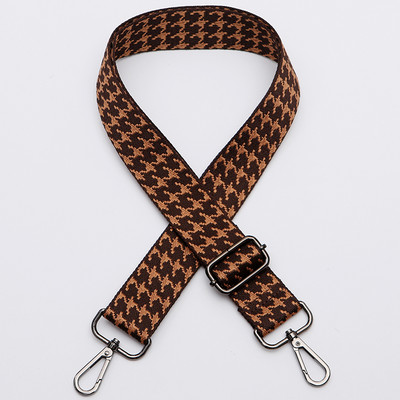 Krepšelio dirželis Priedai Dirželis Krepšiai Nailono plati kuprinė Juoda rankena Skersinio kūno drobės pakeitimas pečių krepšio dirželis