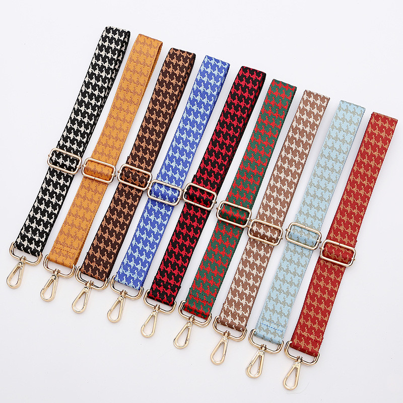 Krepšelio dirželis Priedai Dirželis Krepšiai Nailono plati kuprinė Juoda rankena Skersinio kūno drobės pakeitimas pečių krepšio dirželis