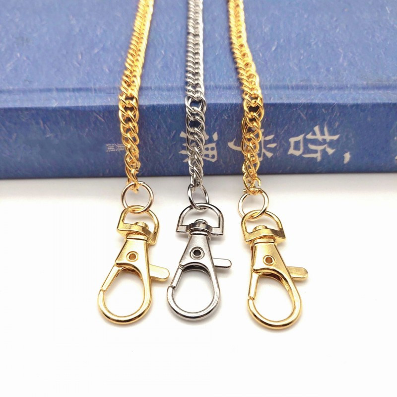 Hardver kézitáska öv Kiváló minőségű pénztárca lánc kézitáska pánt fém táska fogantyúja