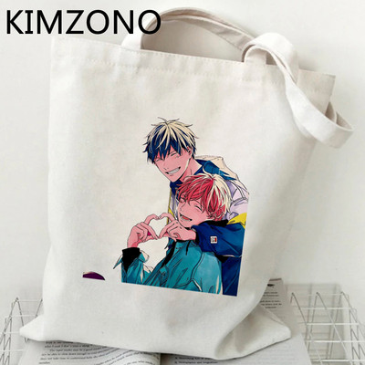 „Yaoi Given“ pirkinių krepšys „bolsas de tela“ drobė rankinė pirkėjui ekologiškas krepšys, austa virvelė