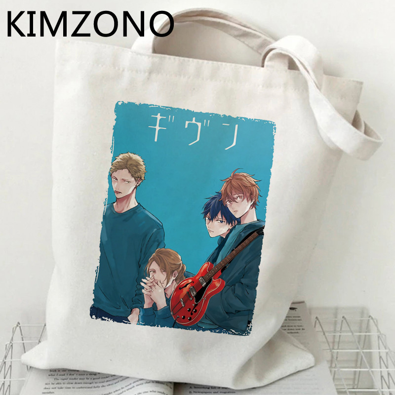 „Yaoi Given“ pirkinių krepšys „bolsas de tela“ drobė rankinė pirkėjui ekologiškas krepšys, austa virvelė