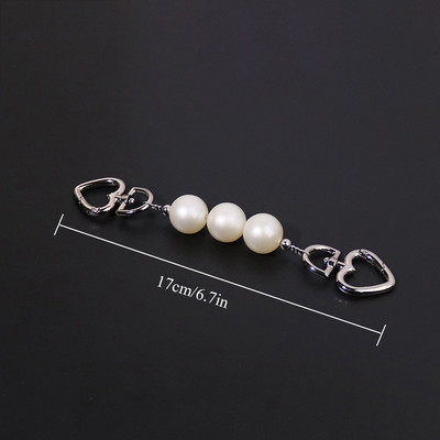 Krepšiai Priedai Prailgina perlų grandinę Moteriško krepšio pratęsimo petnešėlė Perlų puošmena Taikyti pailginamą krepšio dirželį