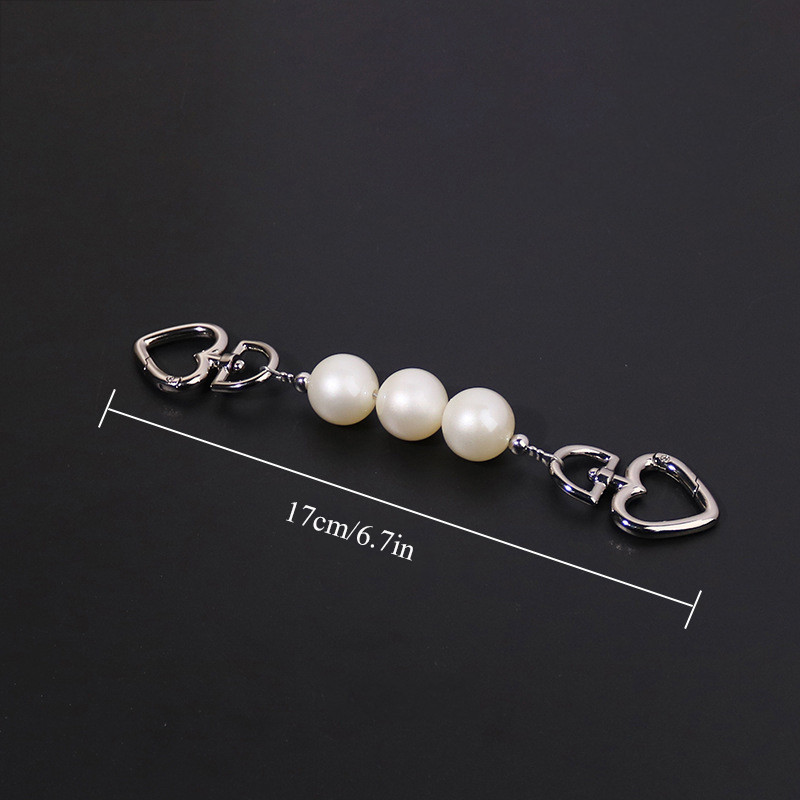 Krepšiai Priedai Prailgina perlų grandinę Moteriško krepšio pratęsimo petnešėlė Perlų puošmena Taikyti pailginamą krepšio dirželį