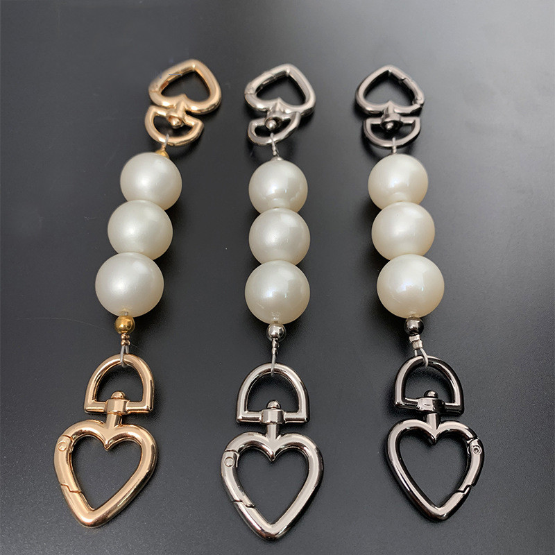 Krepšiai Priedai Prailgina perlų grandinę Moteriško krepšio pratęsimo petnešėlė Perlų puošmena Taikyti pailginamą krepšio dirželį