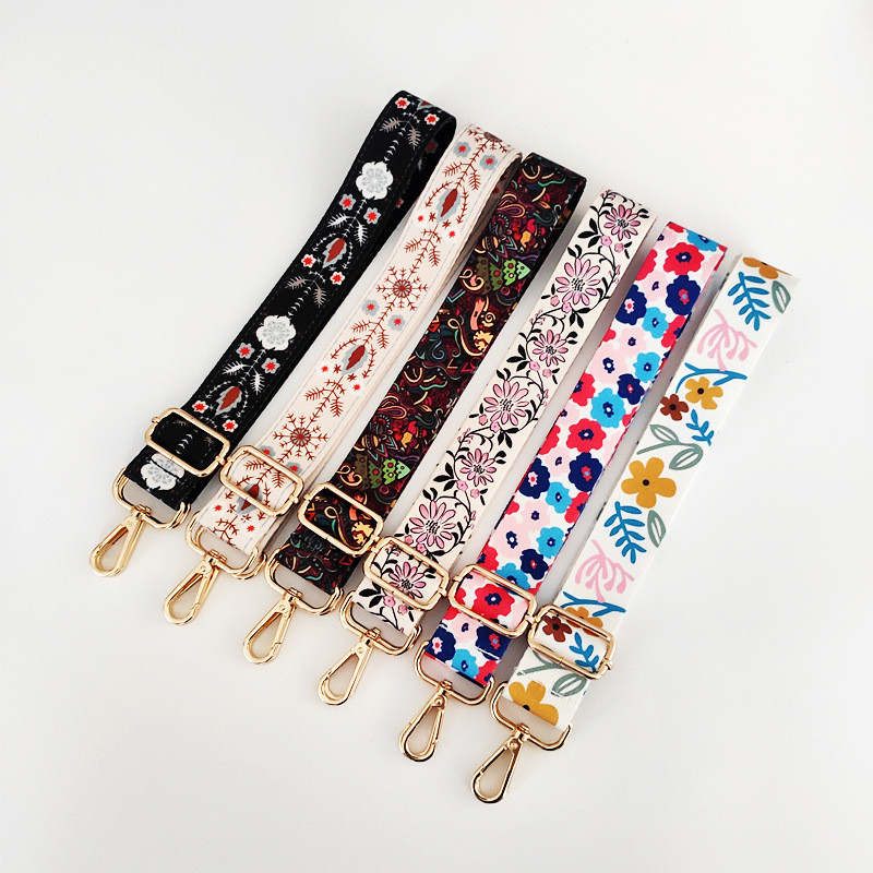 Kézitáska pántok keresztben Állítható táska Tartozékok Öv Táska Kiegészítők Kézitáska Öv Széles Nylon Válltáska Strapsv