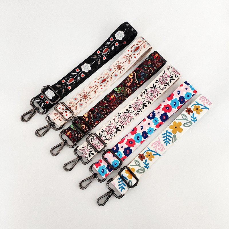 Kézitáska pántok keresztben Állítható táska Tartozékok Öv Táska Kiegészítők Kézitáska Öv Széles Nylon Válltáska Strapsv