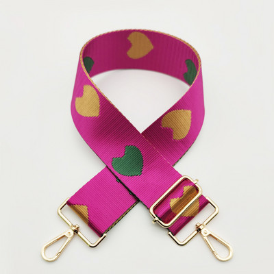 Naiste südamekoti rihmad käekoti käepideme lai vöö õla ristkehaga kotirihm Reguleeritav rihmakoti osa Lisavarustuse vöö kottide jaoks