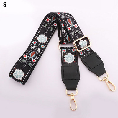 Női táska vállpánt színű nylon pamut táska öv meghosszabbító széles öv bőr táska pánt csere öv fogantyúk táskákhoz