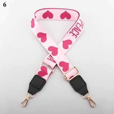 Női táska vállpánt színű nylon pamut táska öv meghosszabbító széles öv bőr táska pánt csere öv fogantyúk táskákhoz